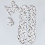 Пеленка кокон для новорожденных на молнии 3в1